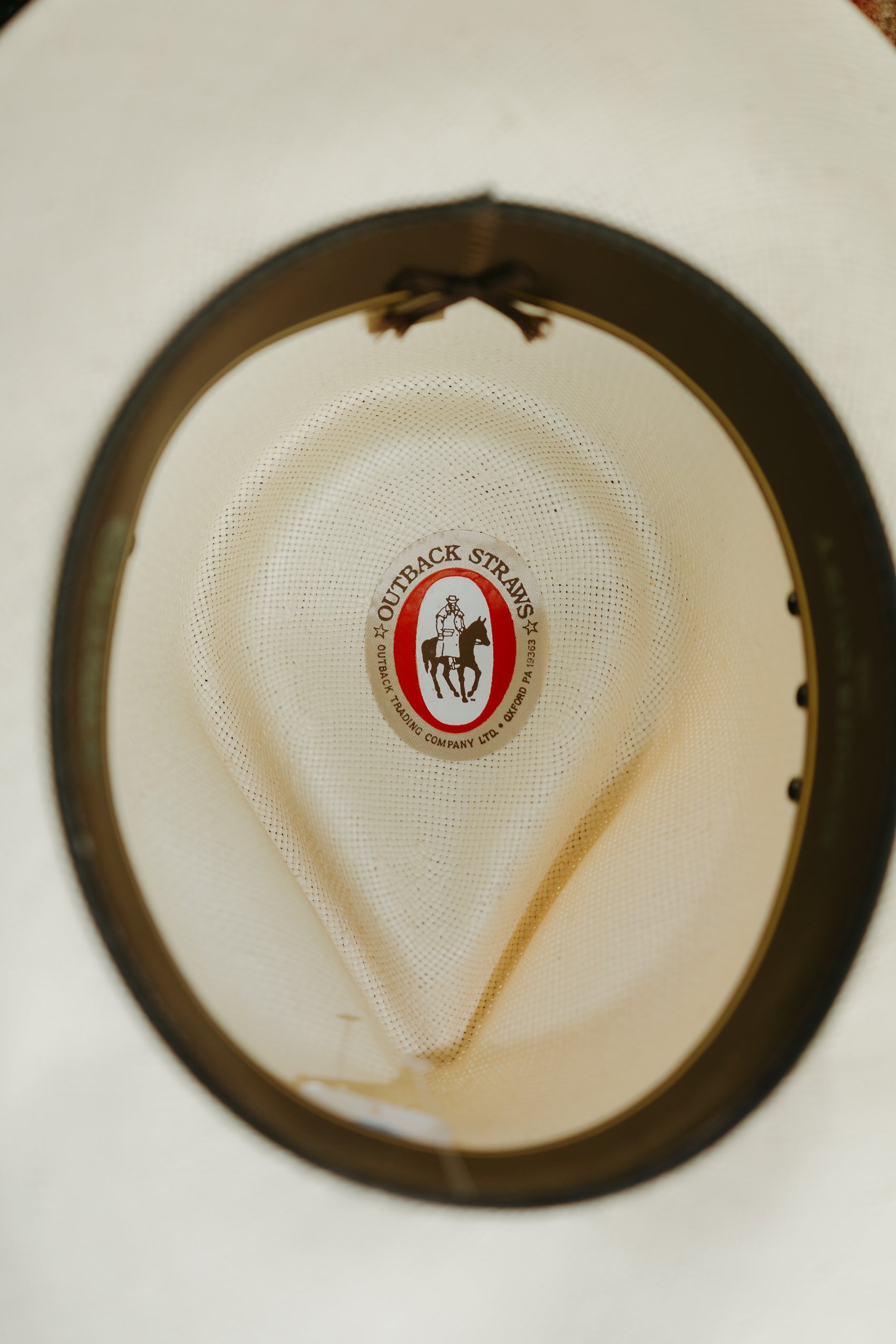 Outback Straws Panama-Style Western Hat with Perforated Leather Band *COMING SOON*