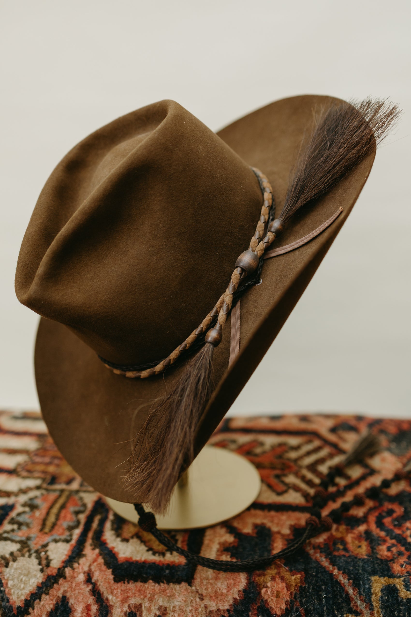 Vintage Resistol Western Hat with Horsehair Tassel & Braided Band *COMING SOON*