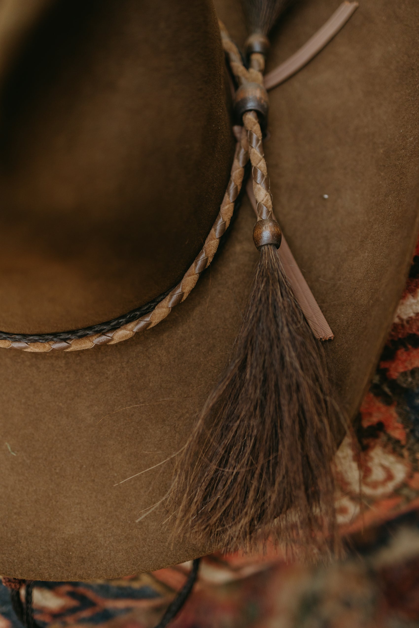 Vintage Resistol Western Hat with Horsehair Tassel & Braided Band *COMING SOON*