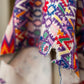 Handwoven Guatemalan Huipil — Multicolor Geometric & Floral Embroidery
