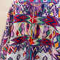 Handwoven Guatemalan Huipil — Multicolor Geometric & Floral Embroidery