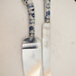 Vintage F.R.I.E.L.L. Germany Cake Knife & Server Set — Blue Onion Porcelain Handles *COMING SOON*