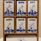 Vintage Delft Blue Ceramic Spice & Salt Set